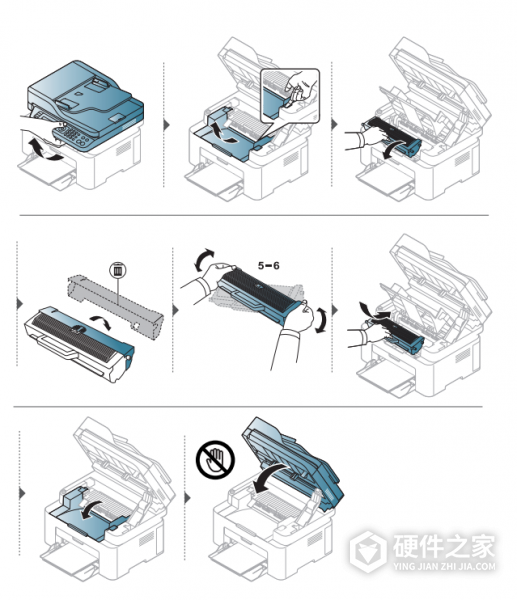 惠普136w打印机怎么加碳粉