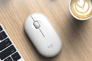 罗技pebble怎么调dpi