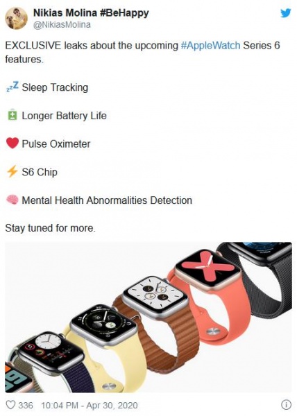 Apple Watch Series 6有什么新功能