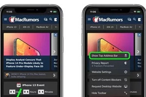 如何在 iOS 15 中将 Safari 浏览器切换回原始设计