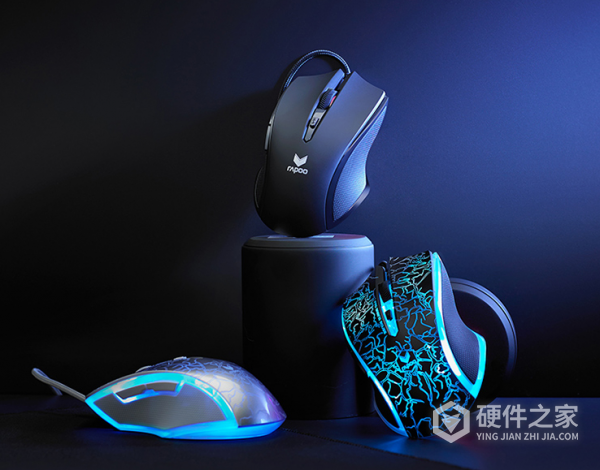 雷柏v20s灯光设置