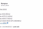 天玑8300什么时候发布