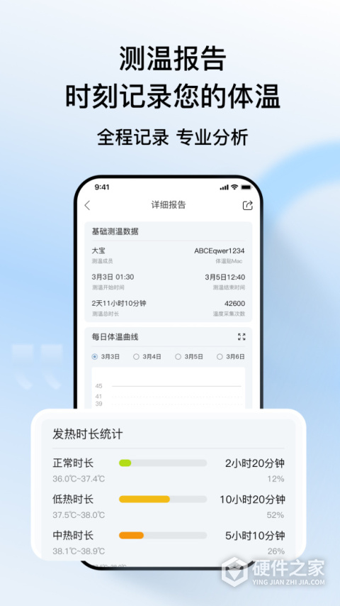 刷芯测温app