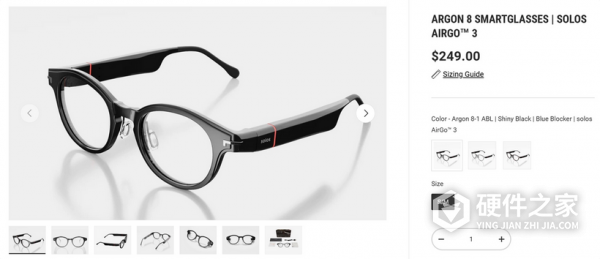 首款支持GPT-4o的智能眼镜Solos AirGo Vision发布