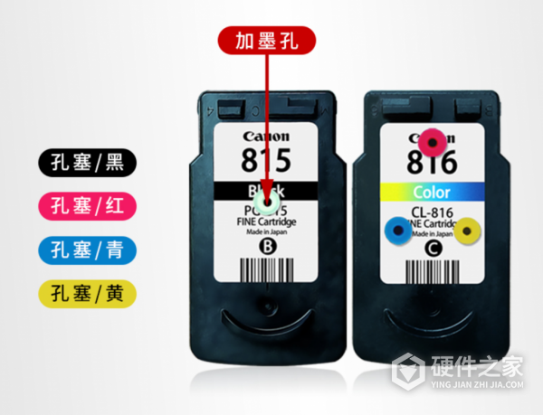 佳能mp259怎么加墨水