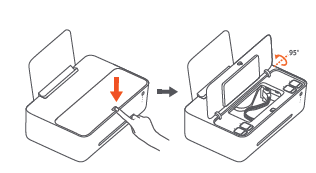 米家喷墨打印机如何首次使用
