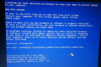 玩游戏就蓝屏不玩游戏就没事是怎么回事