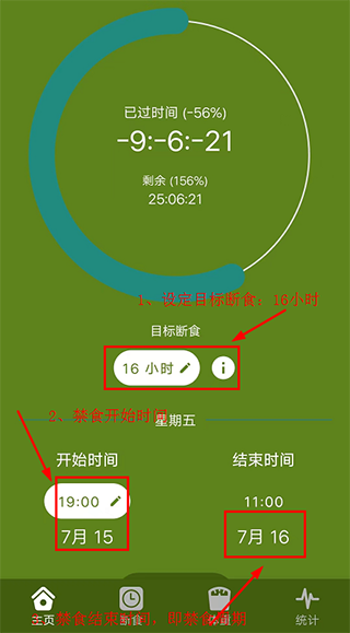 间歇性断食app