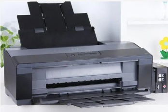 爱普生l1300打印有条纹怎么解决