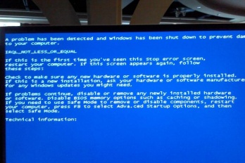 笔记本一开360免费WiFi就蓝屏怎么办