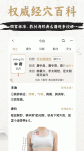 中济经络穴位