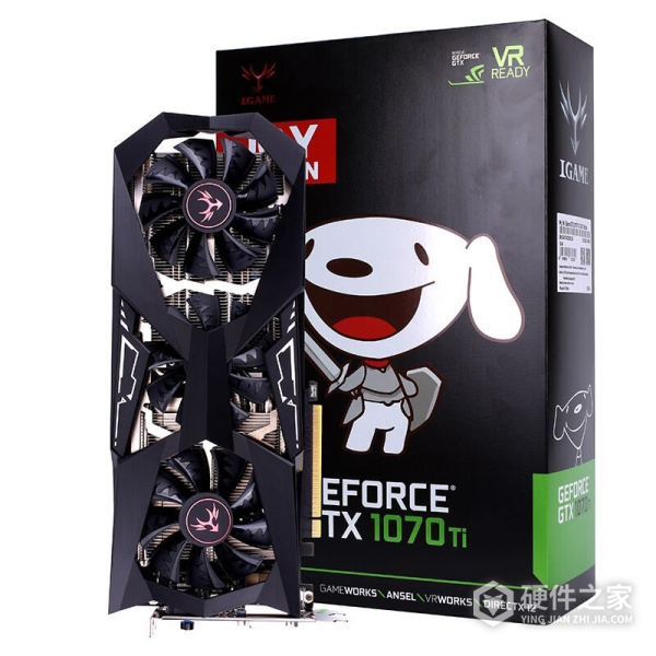 七彩虹iGame GeForce GTX1070Ti JD JOY Edition for win10 64bit