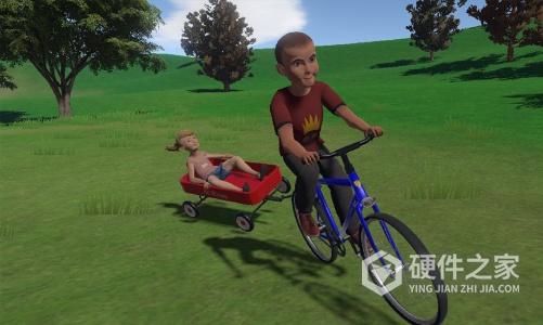 爸爸送儿子上学中文版