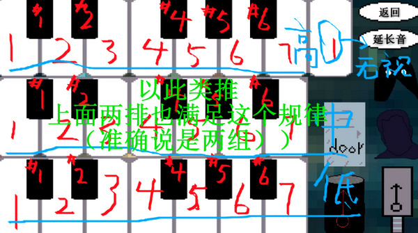 鬼畜钢琴游戏