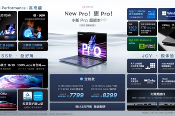 小新 Pro 16 2023 酷睿版首发价格