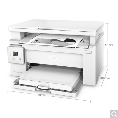 惠普m132a打印机怎么加碳粉