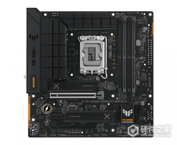 华硕首款接口背插主板B760M-BTF介绍