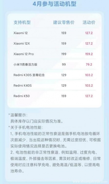 2023米粉节换电池在哪里