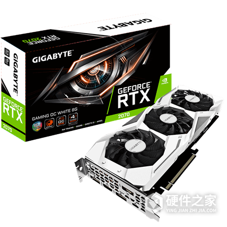 技嘉GeForce RTX™ 2070 GAMING OC WHITE 8G for win10 64bit