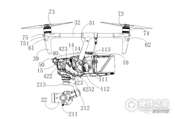 大疆悟 3 / DJI Inspire 3 无人机外观设计