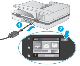 惠普HP ScanJet Pro 4500 fn1 网络扫描仪 for win10 32bit