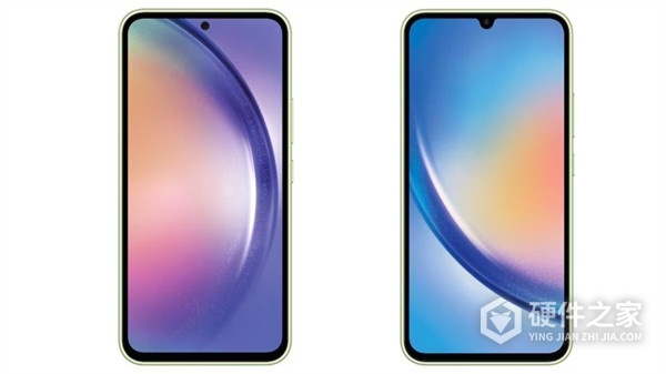 三星 Galaxy A34 5G / A54 5G 官方渲染图