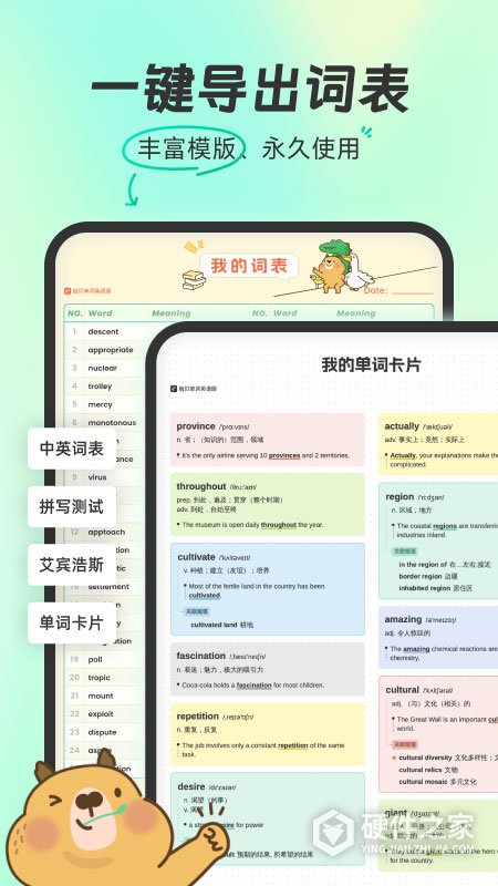 扇贝单词app