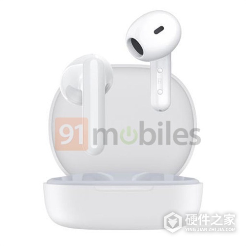 Redmi Buds 4 Lite 渲染图曝光