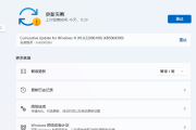 win11系统更新安装100版本提示安装错误0x800f0989如何解决