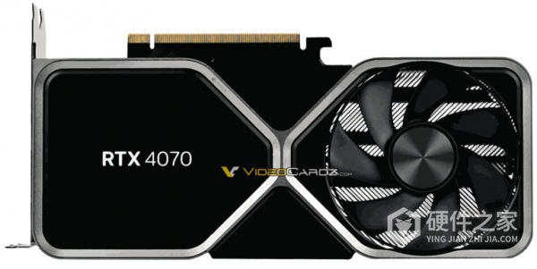 英伟达GeForce RTX 4070 创始人版本外观长什么样