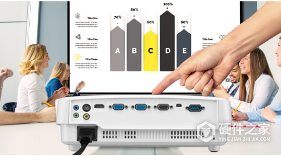 明基ed933投影仪调节大小方法