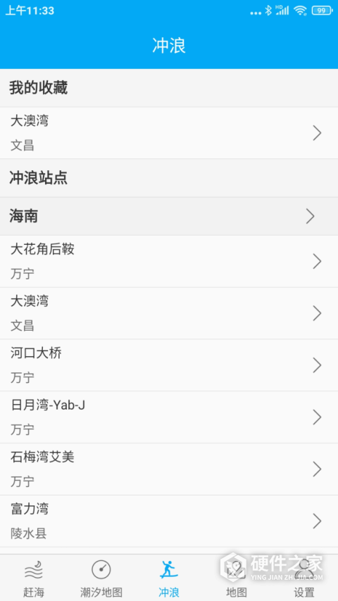 月相潮汐表