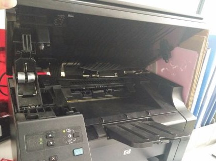 佳能mb5480怎么取下墨盒