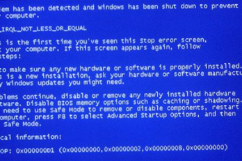 ATM蓝屏该如何处理