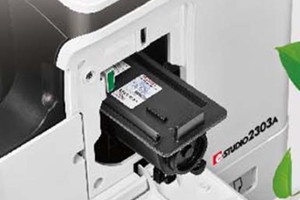 东芝2303a粉盒怎么加粉