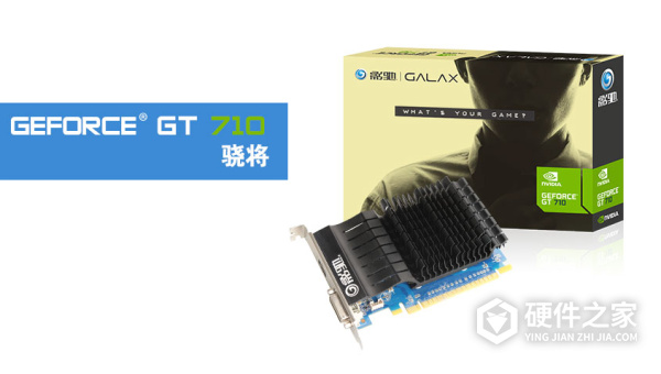 影驰GeForce GT 710 骁将 for win10 64bit