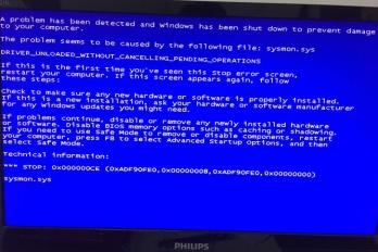 一用百度网盘就蓝屏怎么办