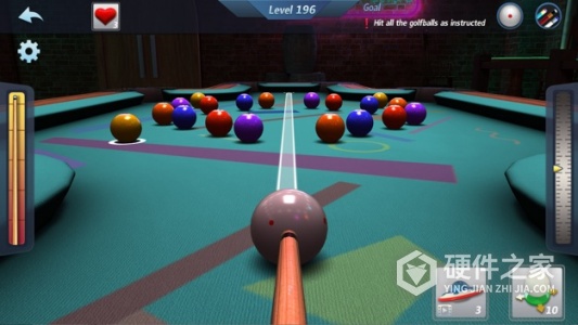 真实3D台球明星之路