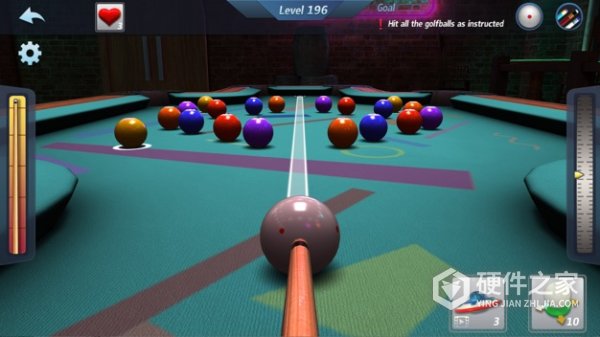 真实3D台球明星之路