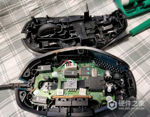 罗技g302拆解教程