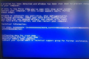 win10关机蓝屏收集错误怎么办