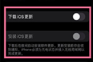ios16怎么关闭自动更新