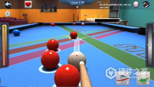 真实3D台球明星之路