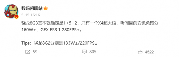 骁龙8Gen3用的是什么架构