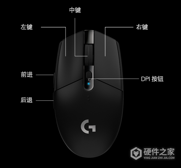 罗技g304侧键如何设置