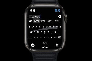 apple watch7怎么打字