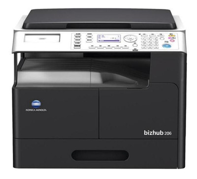 柯尼卡美能达bizhub 206黑白数码复合机驱动 For Win10/Win7/XP