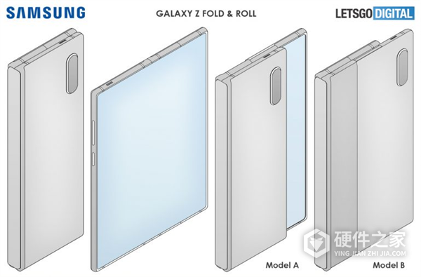 三星滚动折叠屏手机介绍