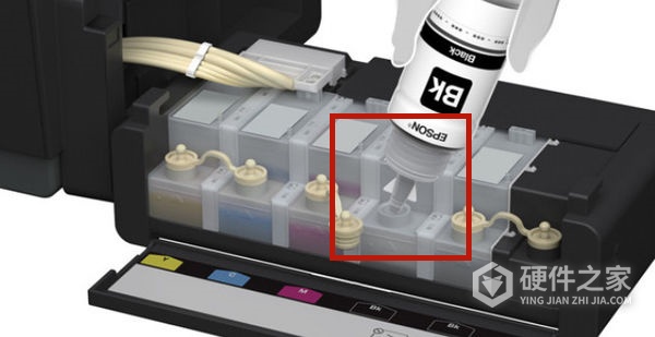 爱普生m105怎么充墨