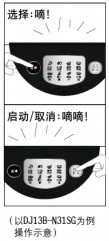 九阳DJ13B-N31SG五谷豆浆机使用说明书